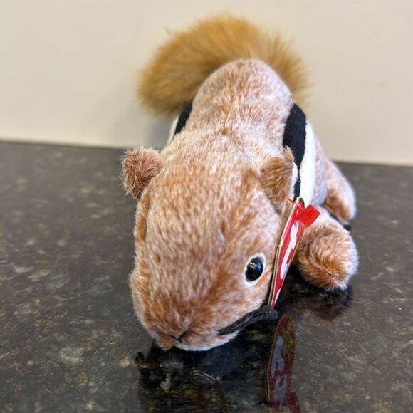 Ty Beanie Babies Chipper the Chipmunk, Ty Beanie Ty 1999. Size 7” - Picture 2 of 10